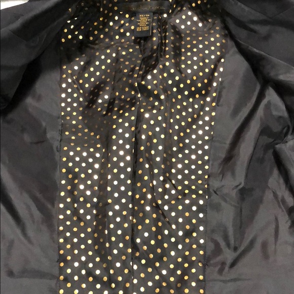 Seduction black blazer with gold buckle - Picture 8 of 8